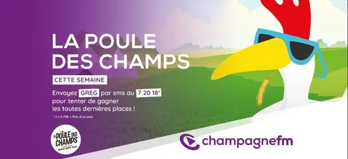 Gagnez vos places pour la Poule des Champs à Aubérive sur Champagne FM