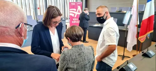 La légion d’honneur remise à Audrey Adam