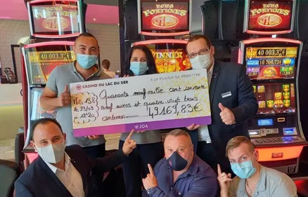Jackpot de près de 50 000€ au casino du Lac du Der