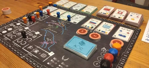 Gérez une maison de champagne dans un jeu de société