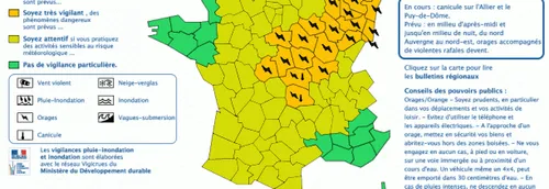 Alerte aux orages