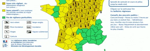 L'alerte canicule maintenue