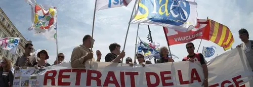 Grève contre la réforme du collège