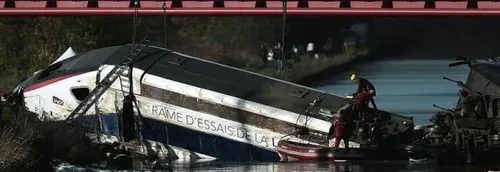3 mises en examen après le déraillement d'une rame d'essai du TGV-Est