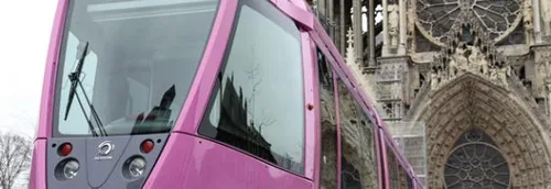 Le tramway en rade ce matin à Reims