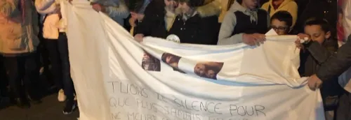 Marche blanche à Reims