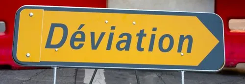 Opération d'évacuation d'un camion sur la RD944