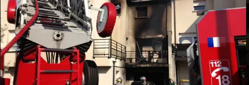 Incendie à Tinqueux