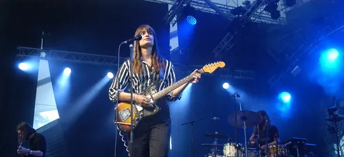 Clara Luciani après son concert à Poupet
