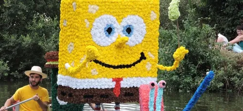 La fête des bateaux fleuris à St Amand