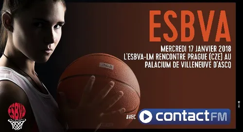 GAGNEZ VOS PLACES POUR L'ESBVA-LM / PRAGUE