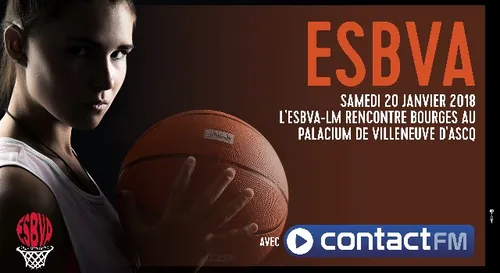 GAGNEZ VOS PLACES POUR L'ESBVA-LM / BOURGES