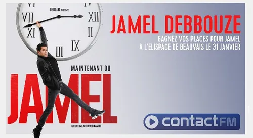 GAGNEZ VOS PLACES POUR LE SPECTACLE DE JAMEL DEBBOUZE A l'ELISPACE...