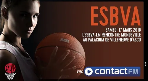 GAGNEZ VOS PLACES POUR L'ESBVA-LM / MONDEVILLE