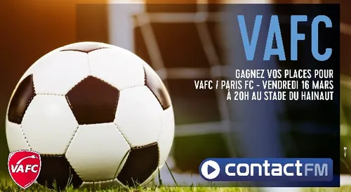 GAGNEZ VOS PLACES POUR VAFC / PARIS FC