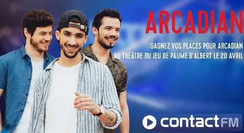 Gagnez vos invitations pour Arcadian au Jeu de Paume d'Albert