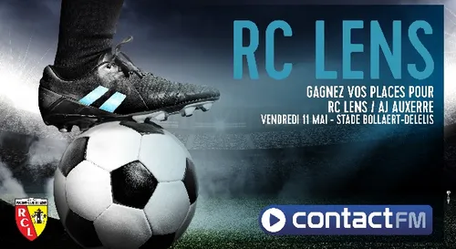 GAGNEZ VOS PLACES POUR LE MATCH RC LENS / AUXERRE