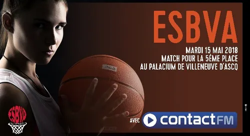 GAGNEZ VOS PLACES POUR L'ESBVA-LM