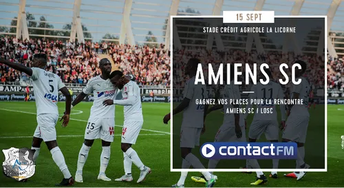 GAGNEZ VOS PLACES POUR LE MATCH AMIENS SC - LOSC
