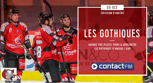 GAGNEZ VOS PLACES POUR LE MATCH LES GOTHIQUES D'AMIENS - GAP