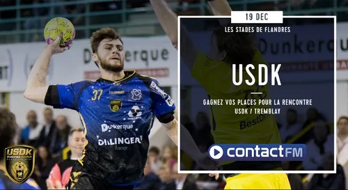 GAGNEZ VOS PLACES POUR LE MATCH USDK - TREMBLAY