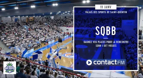 GAGNEZ VOS PLACES POUR LE MATCH SQBB - GET VOSGES