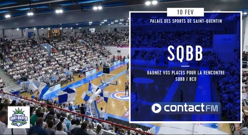 GAGNEZ VOS PLACES POUR LE MATCH SQBB - BCO