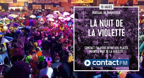 GAGNEZ VOS PLACES POUR LA NUIT DE LA VIOLETTE