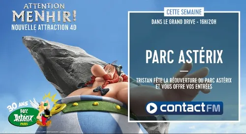 GAGNEZ VOS PLACES POUR LE PARC ASTERIX