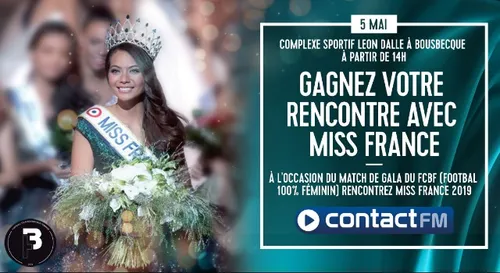 GAGNEZ VOTRE RENCONTRE AVEC MISS FRANCE