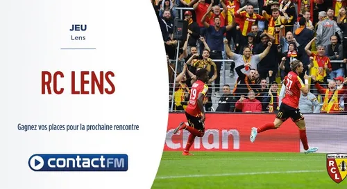 GAGNEZ VOS PLACES POUR LE MATCH RC LENS / CHÂTEAUROUX
