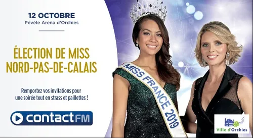 GAGNEZ VOS INVITATIONS POUR L'ÉLECTION DE MISS NORD-PAS-DE-CALAIS