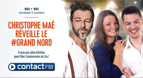 CHRISTOPHE MAÉ RÉVEILLE LE GRAND NORD POUR L'ANNIVERSAIRE DE LILY