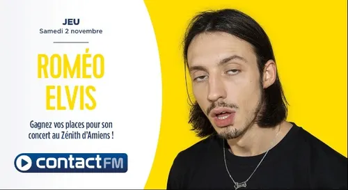 GAGNEZ VOS PLACES POUR LE CONCERT DE ROMÉO ELVIS