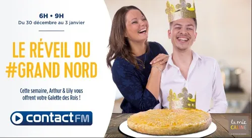 GAGNEZ VOTRE GALETTE DES ROIS AVEC CONTACT FM !