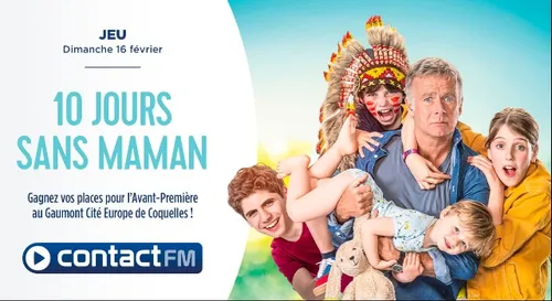 GAGNEZ VOS PLACES POUR L'AVANT-PREMIÈRE DU FILM "10 JOURS SANS...