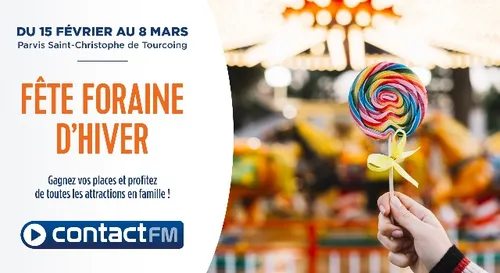 GAGNEZ VOS PLACES D'ATTRACTIONS POUR LA FÊTE FORAINE D'HIVER DE...
