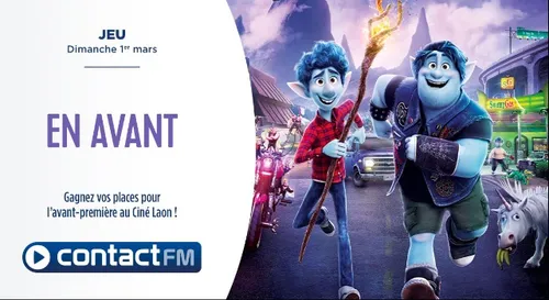 GAGNEZ VOS PLACES POUR L'AVANT-PREMIÈRE DU FILM "EN AVANT" AU CINÉ...