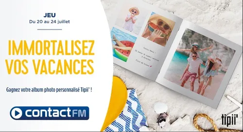 GAGNEZ VOTRE ALBUM PHOTO TIPII' SUR CONTACT FM !