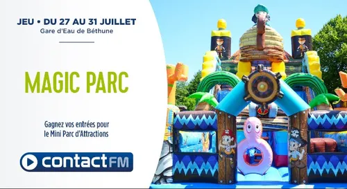 GAGNEZ VOS ENTRÉES POUR MAGIC PARC !