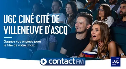 GAGNEZ VOS PLACES DE CINÉMA POUR LE FILM DE VOTRE CHOIX A l'UGC...