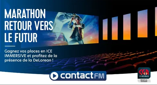 GAGNEZ VOS PLACES POUR LE MARATHON "RETOUR VERS LE FUTUR" EN ICE...