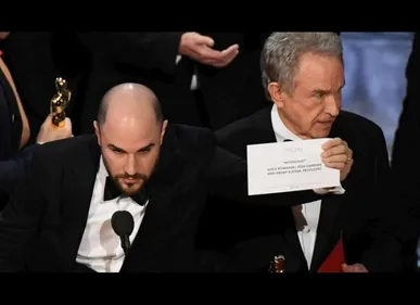 Oscars 2017 : une erreur incroyable sur l'attribution du meilleur film