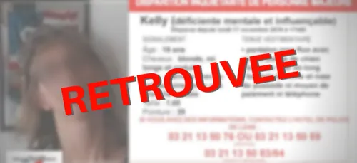 Kelly, portée disparue, a donné de ses nouvelles