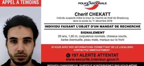 Le tueur présumé du Marché de Noël de Strasbourg est recherché dans...