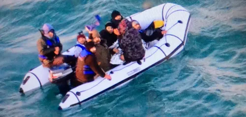 Trois migrants sauvés cette nuit en mer du Nord