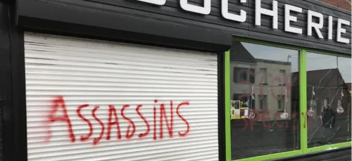 Norrent-Fontes (62) : une boucherie vandalisée par des militants vegan