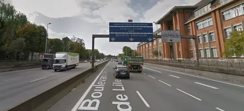 Lille : une partie du périphérique limitée à 70 km/h à partir de...
