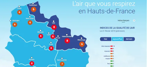 Hauts-de-France: Alerte à la pollution de l'air