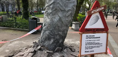 Un mystérieux menhir en plein centre de Lille